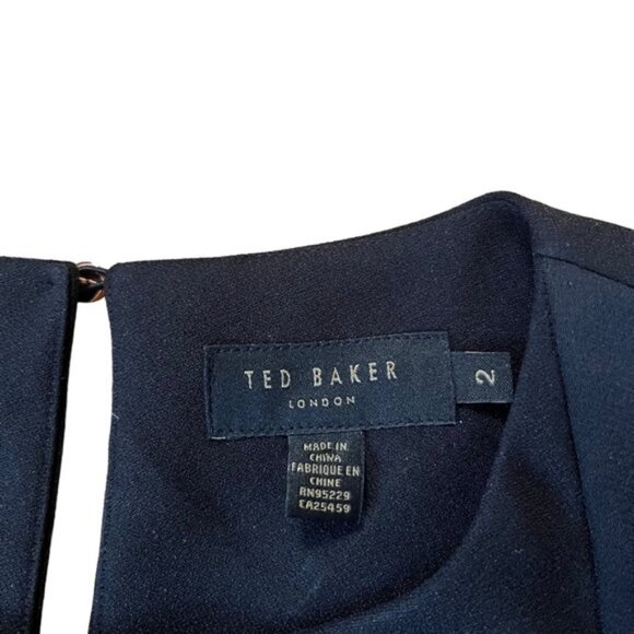 Ted Baker London Black Mauli Dress - Picture 7 of 10